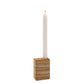 Cubic Sandstone Candle Holders