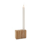 Cubic Sandstone Candle Holders