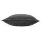 24x24 Linen Throw Pillow Charcoal