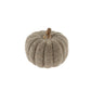 Grey Felt Pumpkins