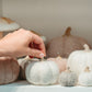 Grey Felt Pumpkins