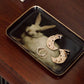 Hare Antique Inspired Enamel Tray
