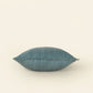 20 x 20 Linen Pillow in Arctic Blue