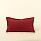 Happy Holidays Pillow in Red