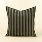 20 x 20 Sage Stripe Linen Pillow
