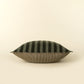 20 x 20 Sage Stripe Linen Pillow