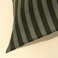 20 x 20 Sage Stripe Linen Pillow