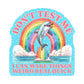 80s Dolphin Sticker