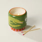 A Dopo Painted Vessel Candles