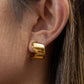 Gold Abstract Hoops
