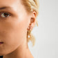 Shift Pearl Hoop Earrings