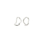 Alberte Wave Hoop Earrings