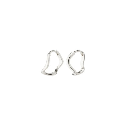 Alberte Wave Hoop Earrings