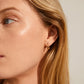 Alberte Wave Hoop Earrings