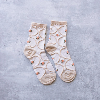 Antique Rose Socks