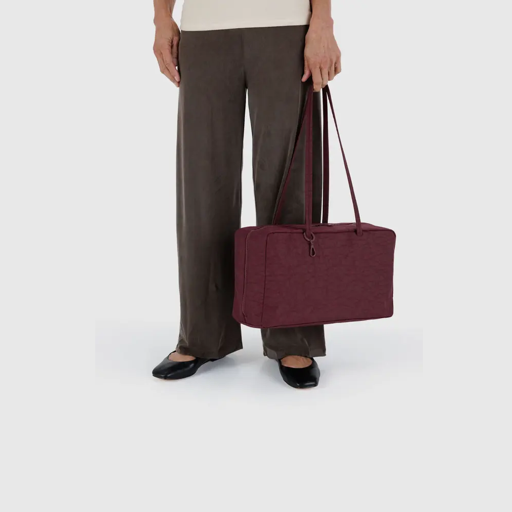BAGGU Medium Nylon Bowler Bag ラージ ボウラーバッグ org.jpg