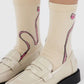 Baggu Socks - Pink Bows