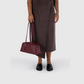 Baggu Recycled Leather Bowler Bag