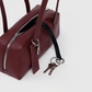 Baggu Recycled Leather Bowler Bag