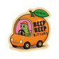 Beep Beep Caterpillar Sticker