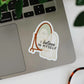 Believe in Myself Ghost Sticker