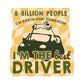Best Driver Toad Sticker