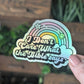 What the Bible Says Sticker - Holographic