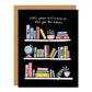 One For the Books Birthday Card