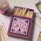 Jumbo Boxed Matches with Foil Detail