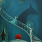 Janet Hill 'Blueblood' Art Print
