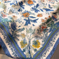 Chrysanthemum Print Vintage Style Scarf