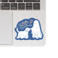 Boop Dog Ghost Sticker