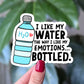 Bottled Emotions Sticker