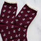 Antique Floral Socks
