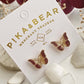 Papillon Enamel Stud Earrings