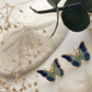 Papillon Enamel Stud Earrings