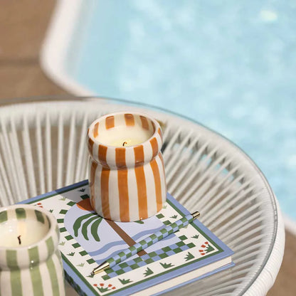 Cabana Ceramic Vessel Candles