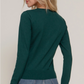 Deep Green Knit Cardigan
