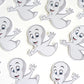 Friendly Ghost Sticker