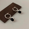 Silver Y2K Charm Earrings