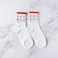 Juicy Fruit Socks - Cherry