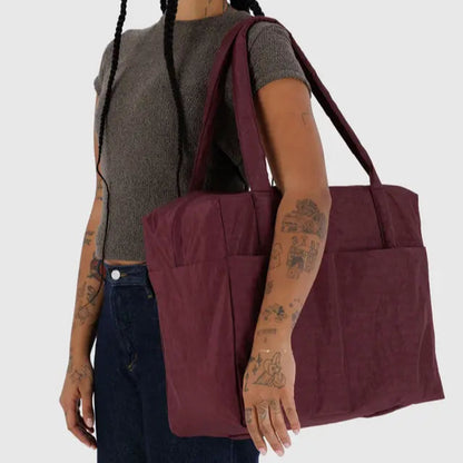 Baggu Cloud Carry On - Mahogany