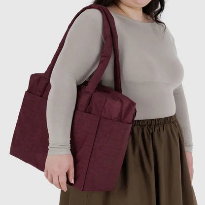 Baggu Mahogany Cloud Carry On