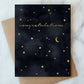 Night Sky Congrats Card