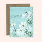 Congratulations Florals Card
