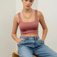 Reversible Cropped Tank