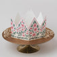 Wearable Party Hat Crown Card - Pink Cosmos
