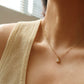Asymmetric Crystal Pendant Necklace