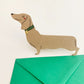 Standing Daschund Card