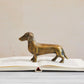Cast Aluminum Dachshund Figure